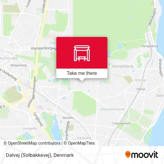 Dalvej (Solbakkevej) map