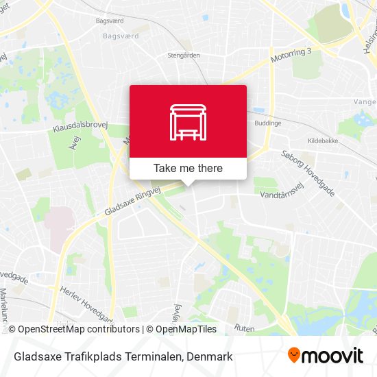 Gladsaxe Trafikplads Terminalen map