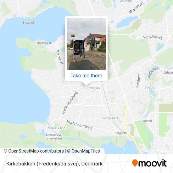 Kirkebakken (Frederiksdalsvej) map