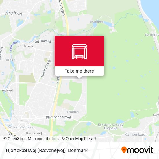 Hjortekærsvej (Rævehøjvej) map