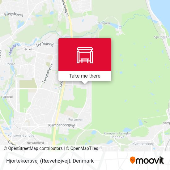 Hjortekærsvej (Rævehøjvej) map