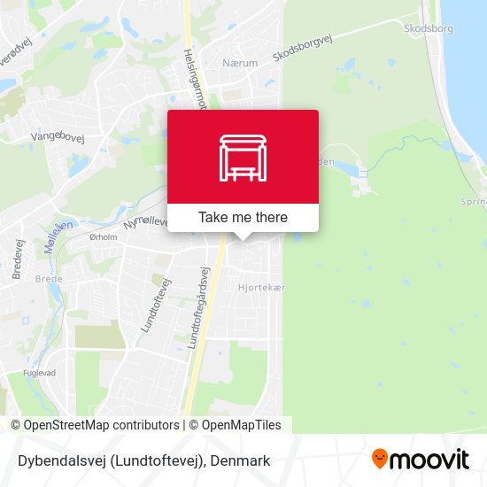 Dybendalsvej (Lundtoftevej) map