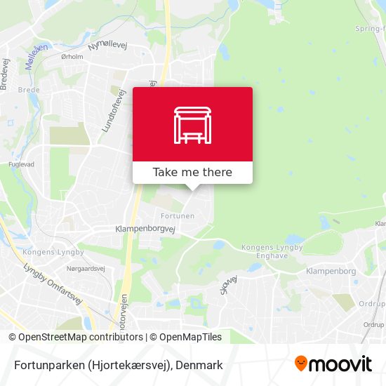Fortunparken (Hjortekærsvej) map