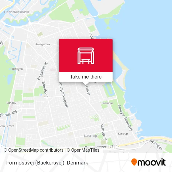 Formosavej (Backersvej) map