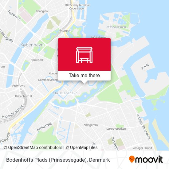 Bodenhoffs Plads (Prinsessegade) map