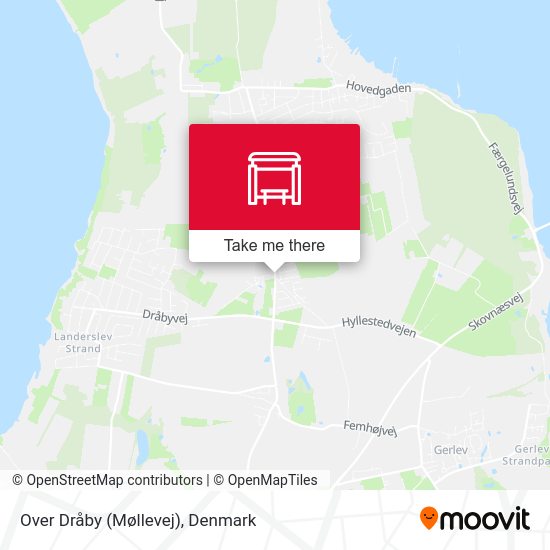 Over Dråby (Møllevej) map