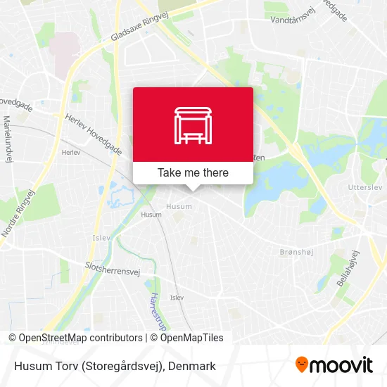 Husum Torv (Storegårdsvej) map