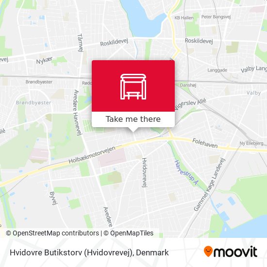 Hvidovre Butikstorv (Hvidovrevej) map