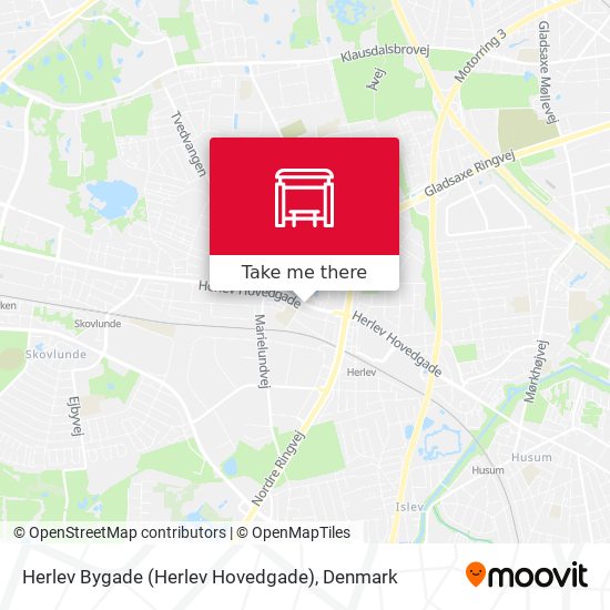 Herlev Bygade (Herlev Hovedgade) map