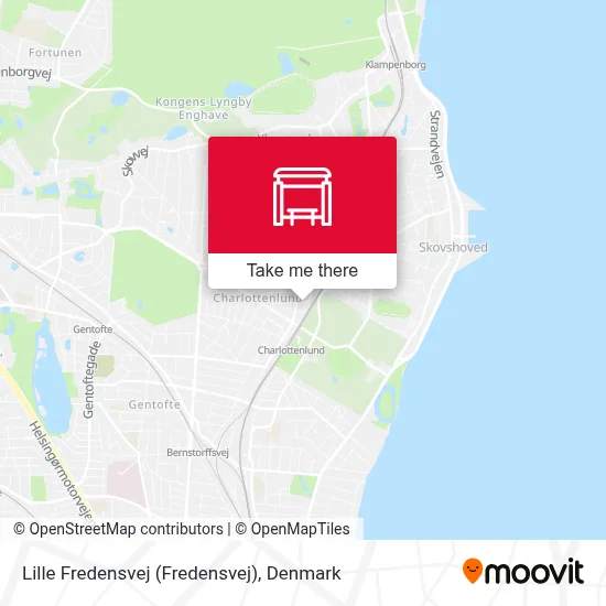 Lille Fredensvej map