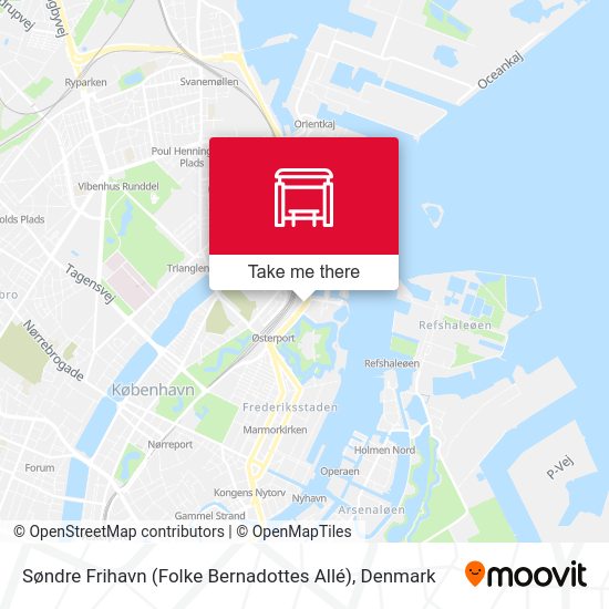 Søndre Frihavn (Folke Bernadottes Allé) map