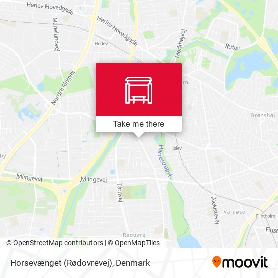 Horsevænget (Rødovrevej) map