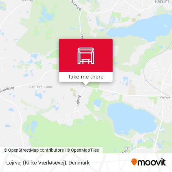 Lejrvej (Kirke Værløsevej) map