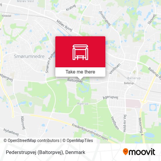 Pederstrupvej (Baltorpvej) map