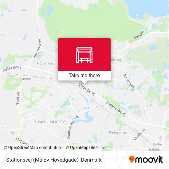 Stationsvej (Måløv Hovedgade) map