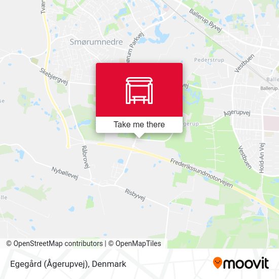 Egegård (Ågerupvej) map