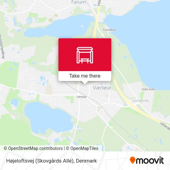 Højeloftsvej (Skovgårds Allé) map