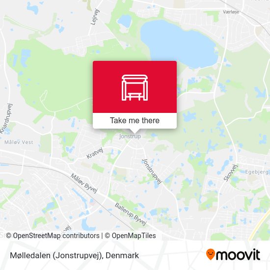 Mølledalen (Jonstrupvej) map