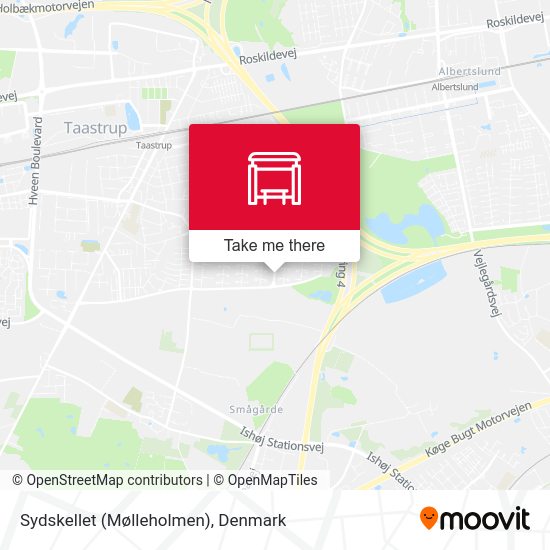 Sydskellet (Mølleholmen) map