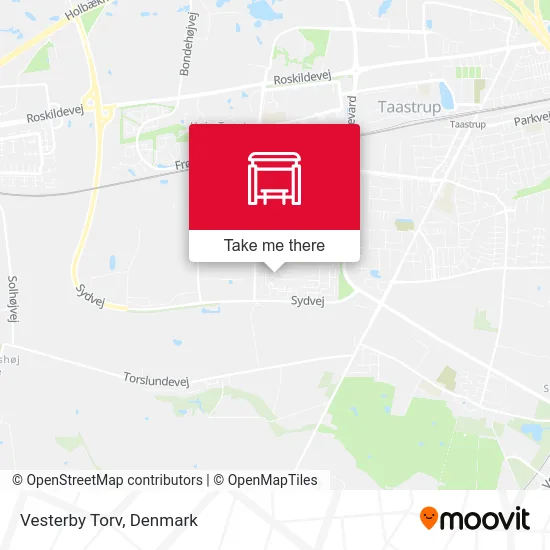 Vesterby Torv map