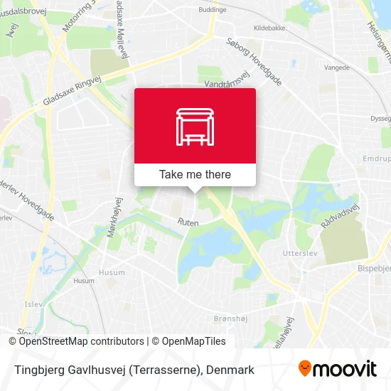 Tingbjerg Gavlhusvej (Terrasserne) map