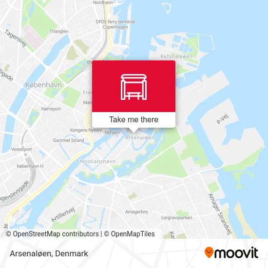 Arsenaløen map