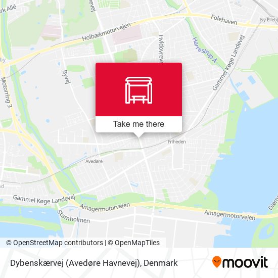 Dybenskærvej (Avedøre Havnevej) map