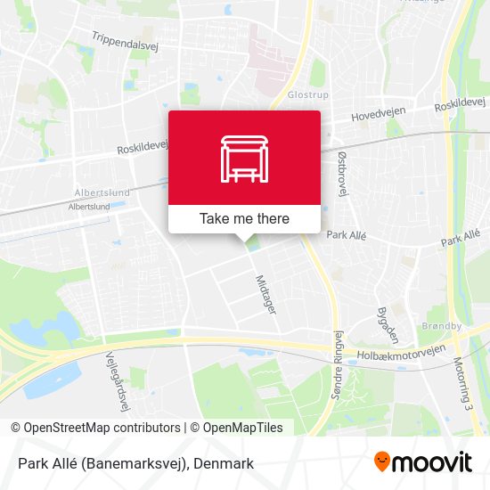 Park Allé (Banemarksvej) map