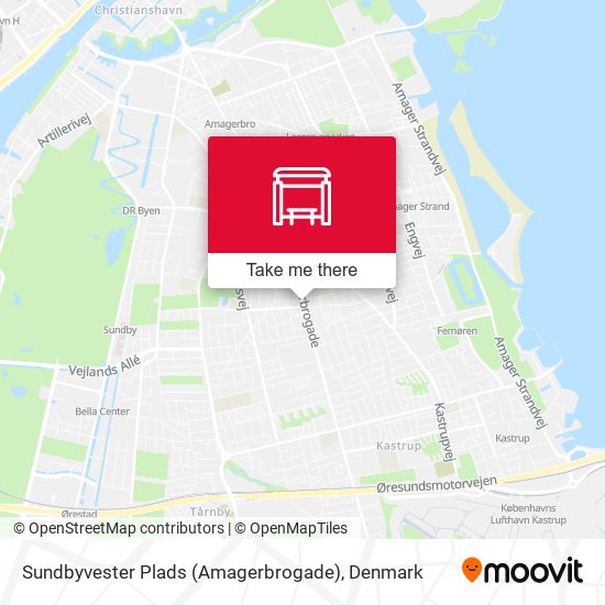 Sundbyvester Plads (Amagerbrogade) map