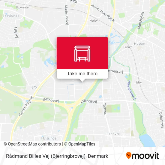 Rådmand Billes Vej (Bjerringbrovej) map
