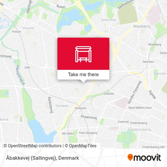 Åbakkevej (Sallingvej) map
