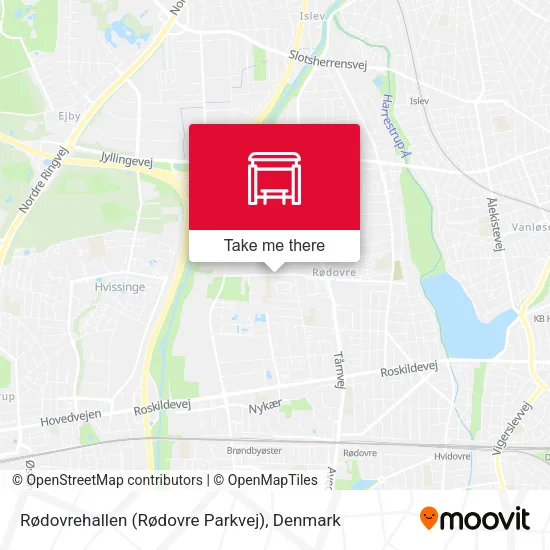 Rødovrehallen (Rødovre Parkvej) map
