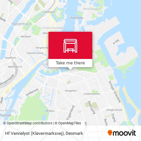 Hf Vennelyst (Kløvermarksvej) map
