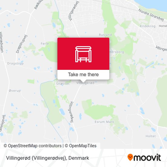 Villingerød (Villingerødvej) map