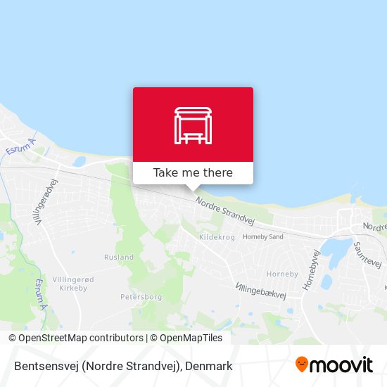 Bentsensvej (Nordre Strandvej) map