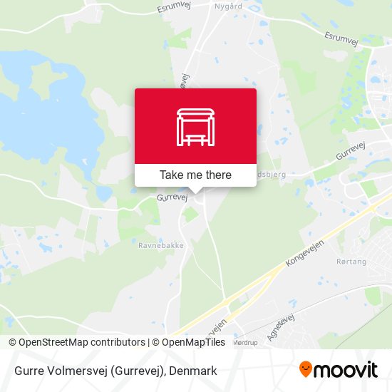 Gurre Volmersvej (Gurrevej) map