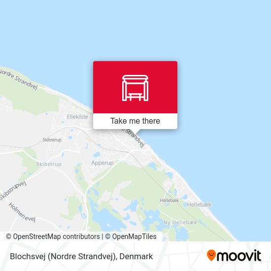 Blochsvej (Nordre Strandvej) map