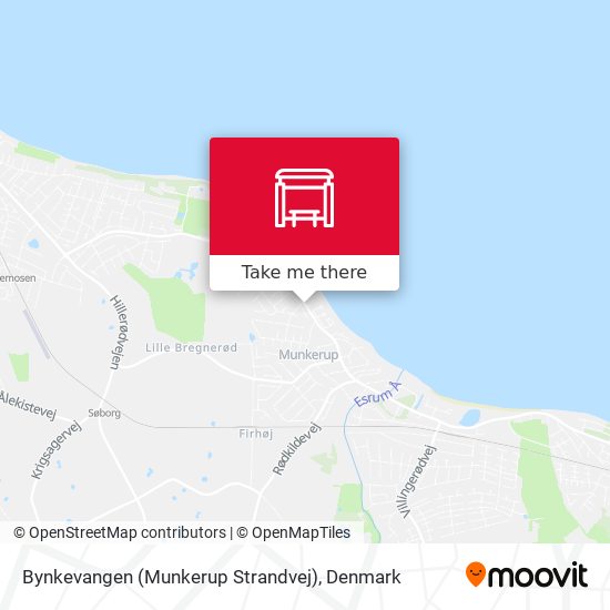 Bynkevangen (Munkerup Strandvej) map