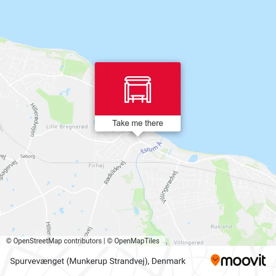 Spurvevænget (Munkerup Strandvej) map