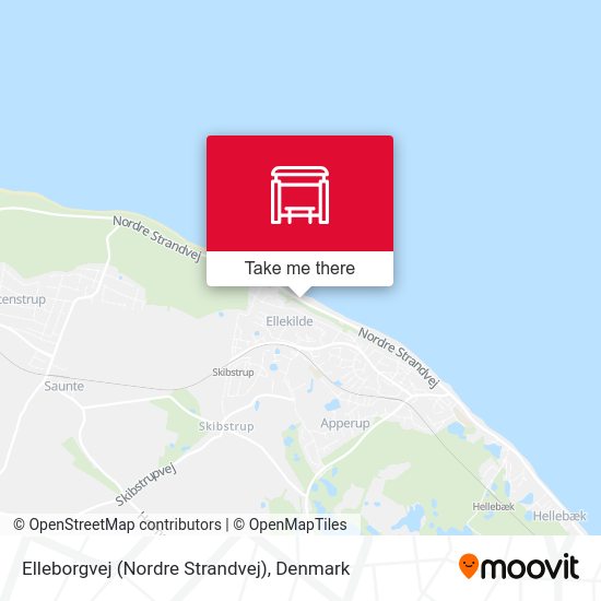 Elleborgvej (Nordre Strandvej) map