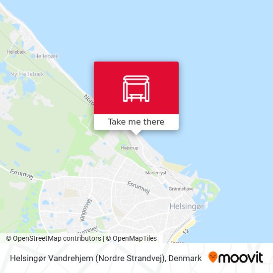 Helsingør Vandrehjem (Nordre Strandvej) map