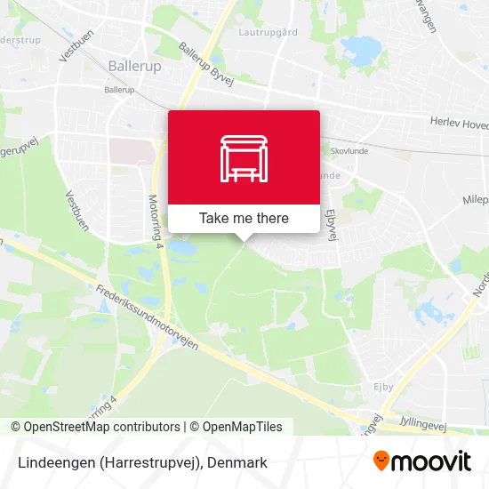Lindeengen (Harrestrupvej) map