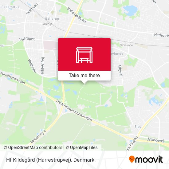 Hf Kildegård (Harrestrupvej) map
