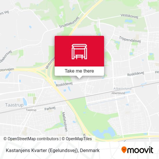 Kastanjens Kvarter (Egelundsvej) map
