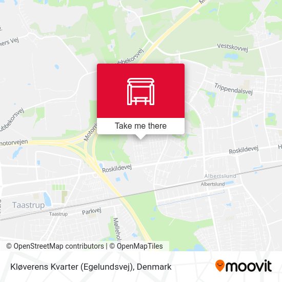 Kløverens Kvarter (Egelundsvej) map