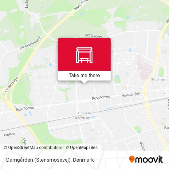 Damgården (Stensmosevej) map