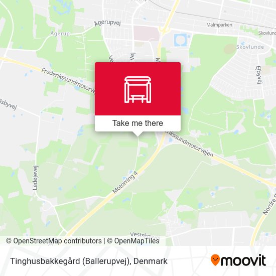 Tinghusbakkegård (Ballerupvej) map