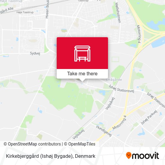Kirkebjerggård (Ishøj Bygade) map