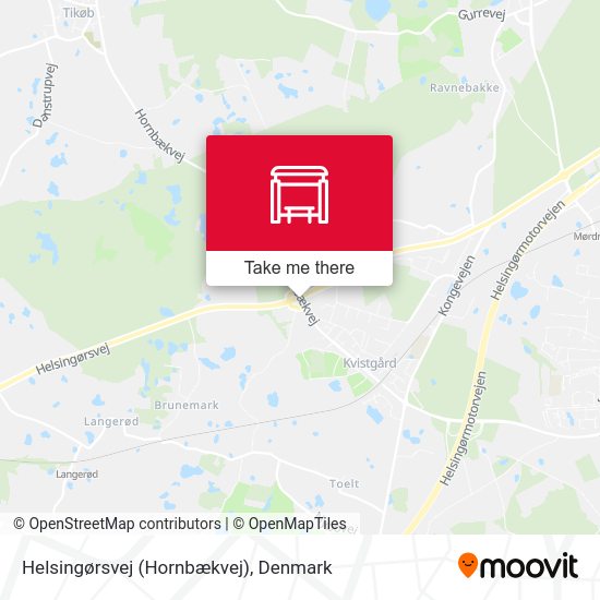 Helsingørsvej (Hornbækvej) map