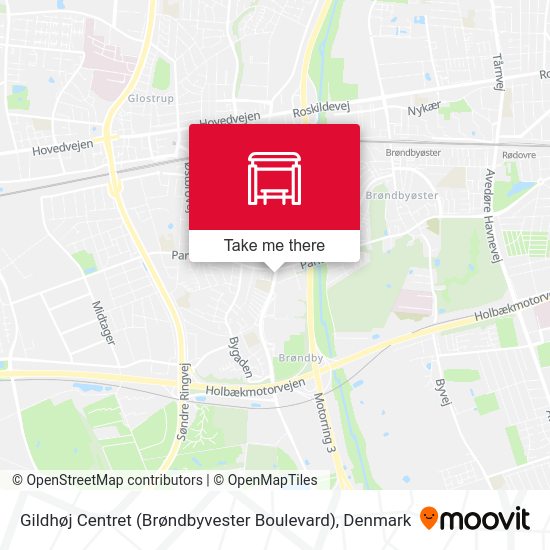 Gildhøj Centret (Brøndbyvester Boulevard) map